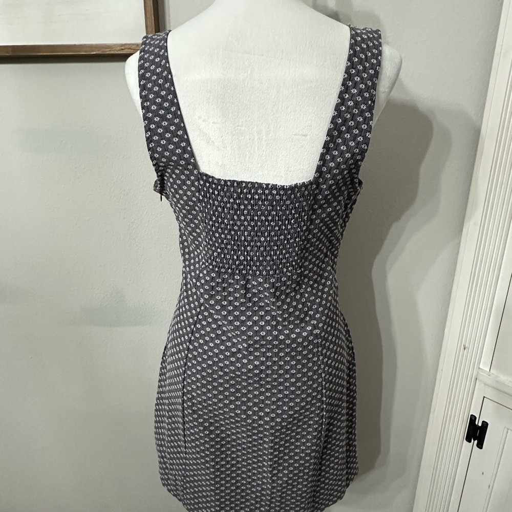 Urban Outfitters Gray Patterned Mini Dress - Picture 6 of 9
